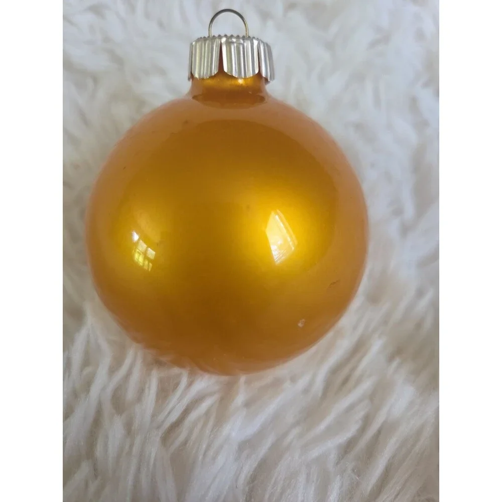 Green Bay Packers Yellow NFL Round  Tree Ornament Football Wisconsin
